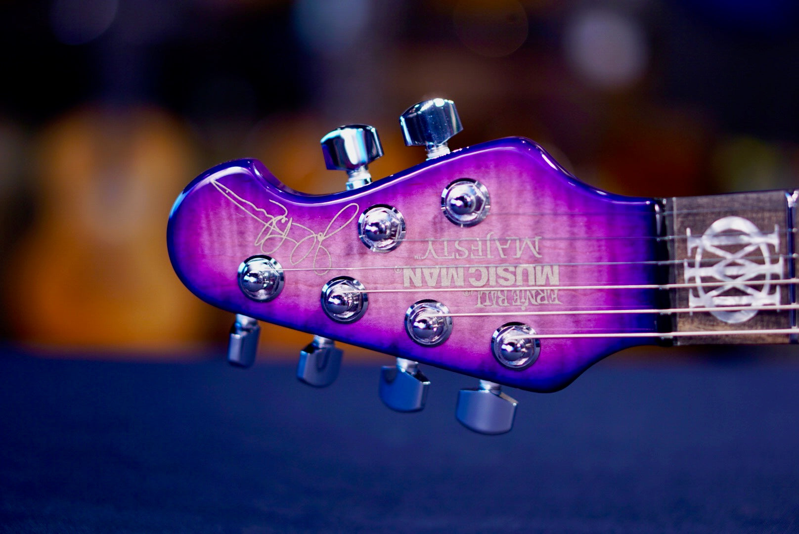 Ernie Ball Music Man BFR Majesty 6-String - Wolf's Bane M019789