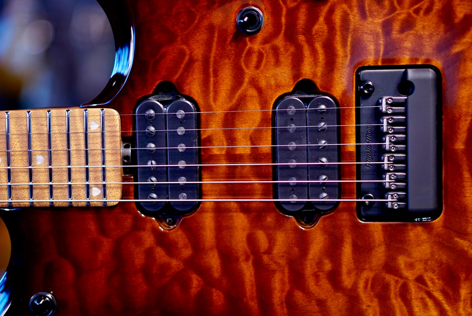 Ernie Ball Music Man JP15 Amber Waves Quilt H09833