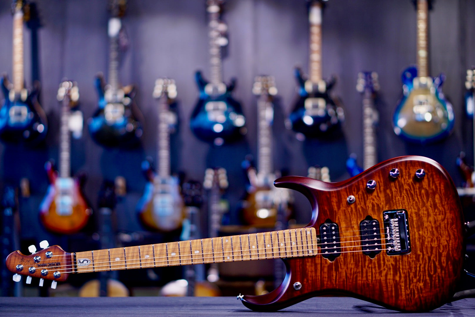 Ernie Ball Music Man JP 15 Sahara Burst Quilt H04347