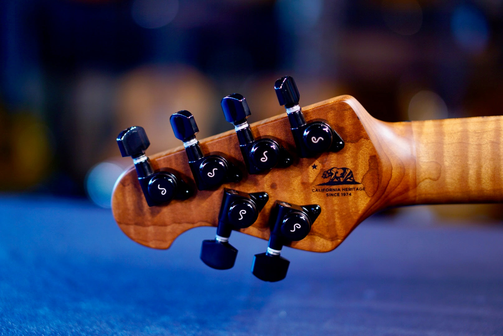 Ernie Ball Music Man JP15 Translucent Black Quilt H09853