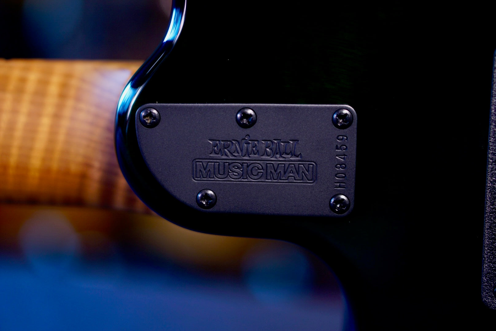 Ernie Ball Music Man JP15 Green Tiger Quilt H08459