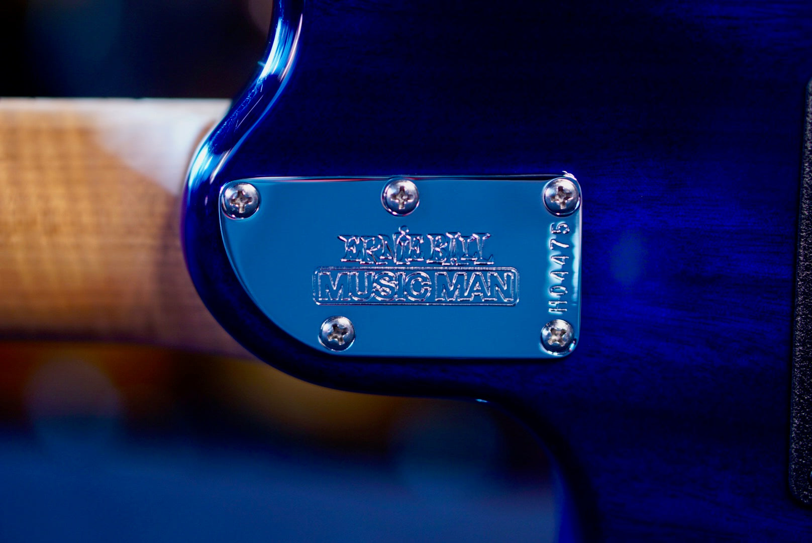 Ernie Ball Music Man JP15 Cerulean Paradise Flame H04475