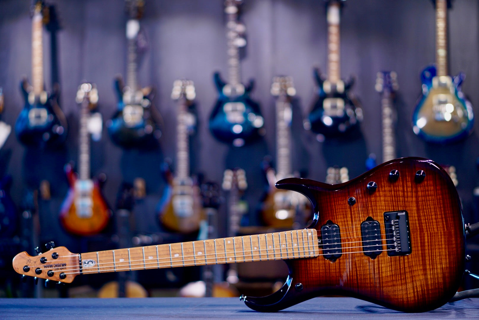 Ernie Ball Music Man JP15 Amber Waves Flame  H06296