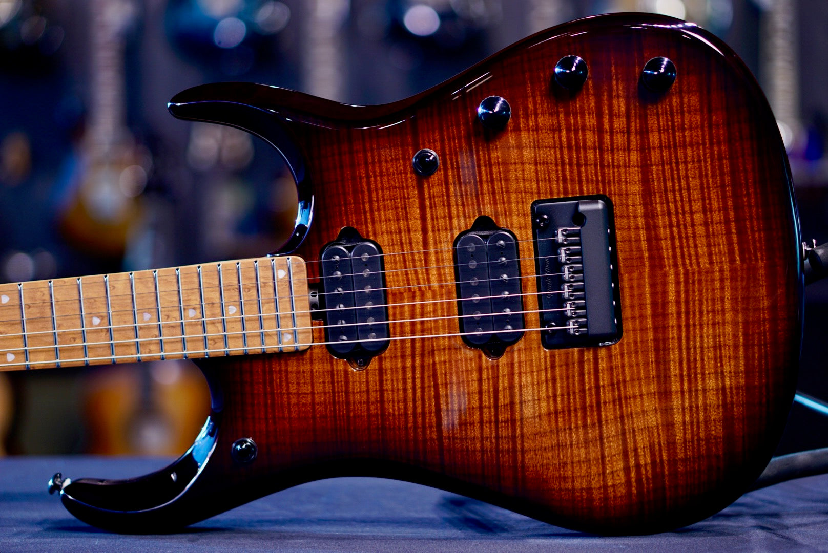 Ernie Ball Music Man JP15 Amber Waves Flame  H06296