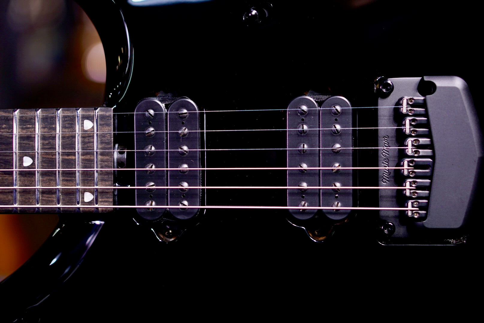 Ernie Ball Music Man MAJESTY 6 BLACK FROSTING M019744