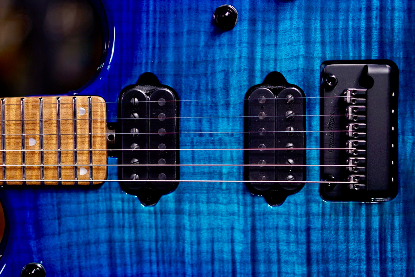 Ernie Ball Music Man JP15 Ultramarine Flame H08462