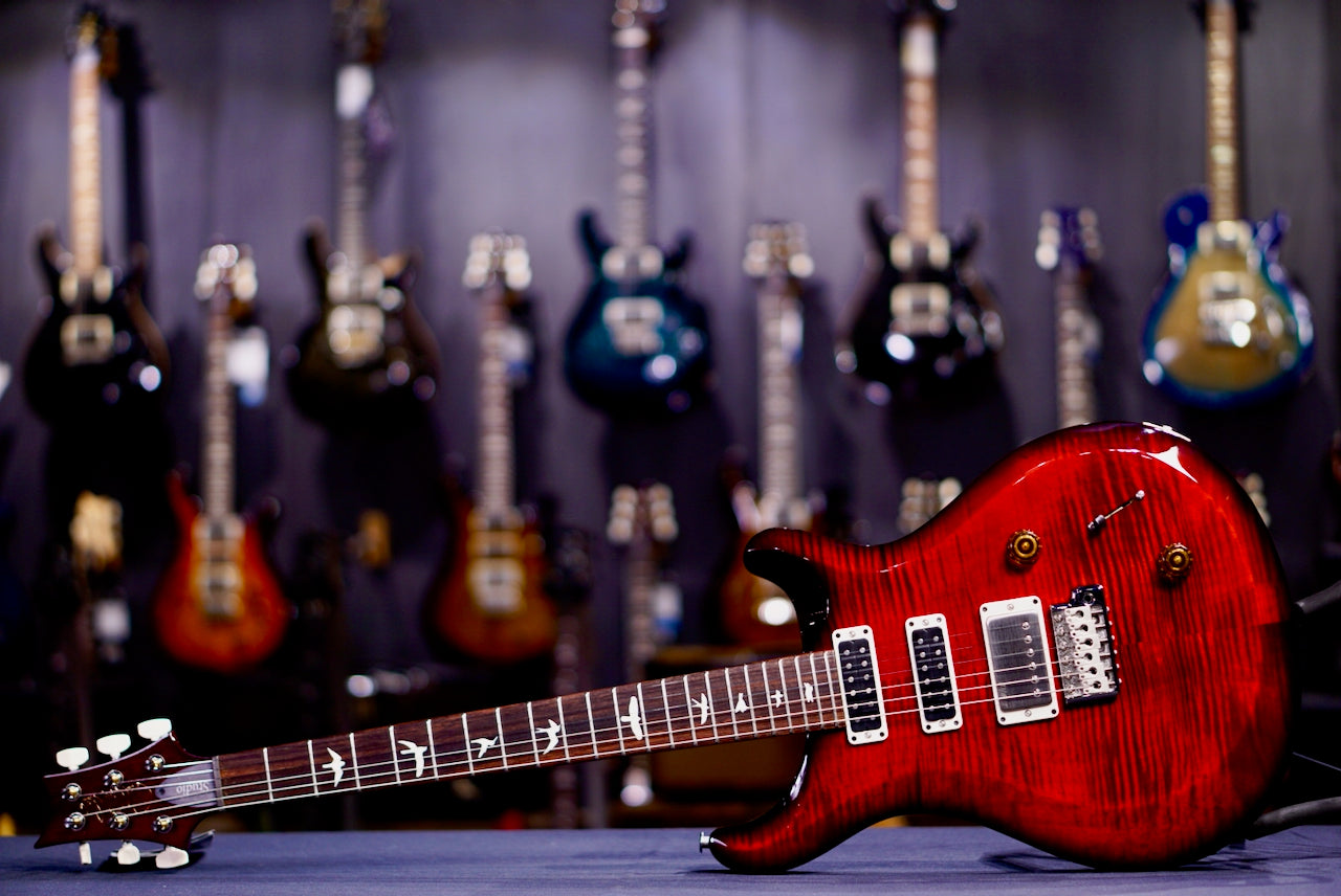PRS S2 Studio Fire Red Burst S2082042