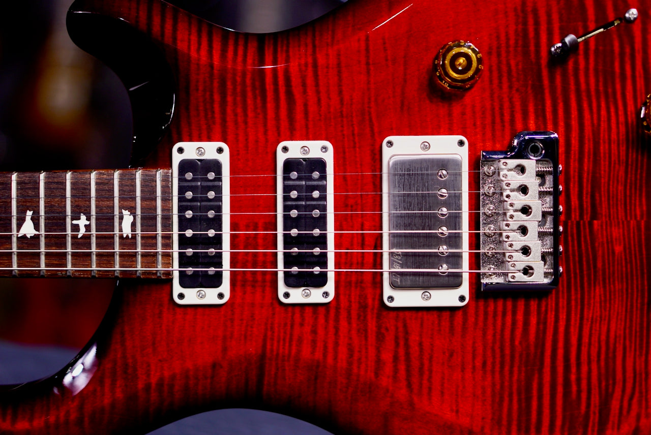 PRS S2 Studio Fire Red Burst S2082042