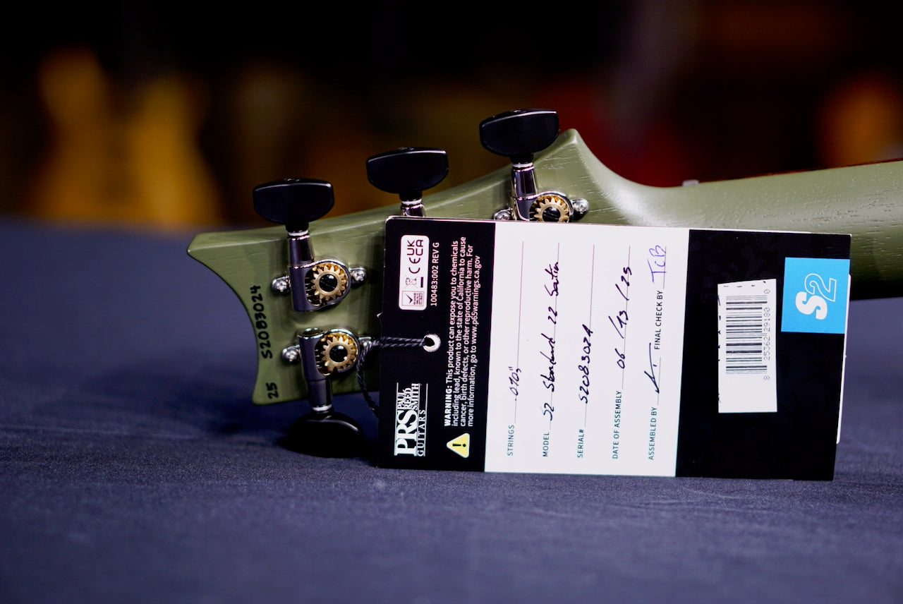 PRS S2 Standard 22 Satin Matcha Green S2083024