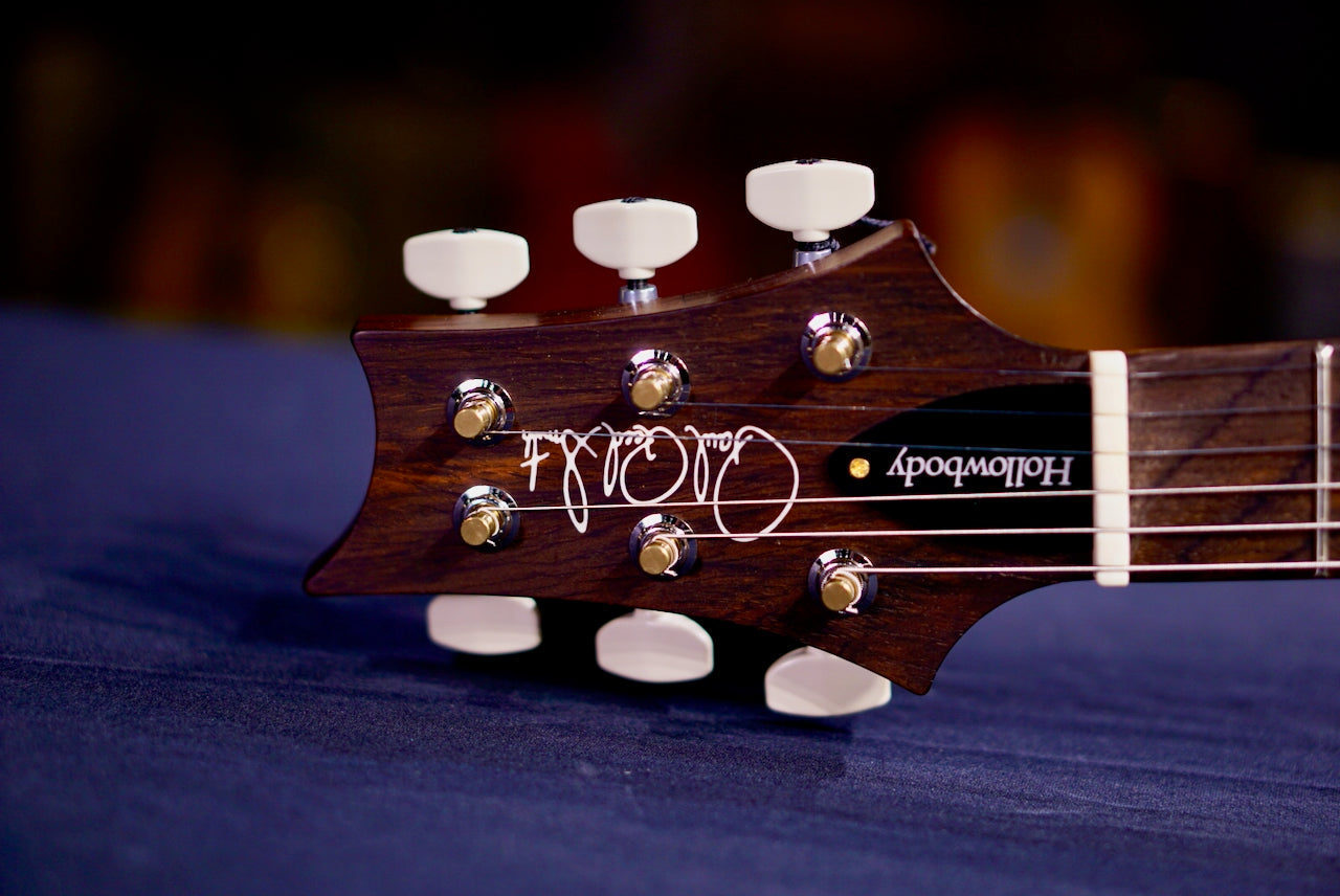 PRS Hollowbody II Piezo Wood Library Mccarty Sunburst Rosewood Neck 0411083