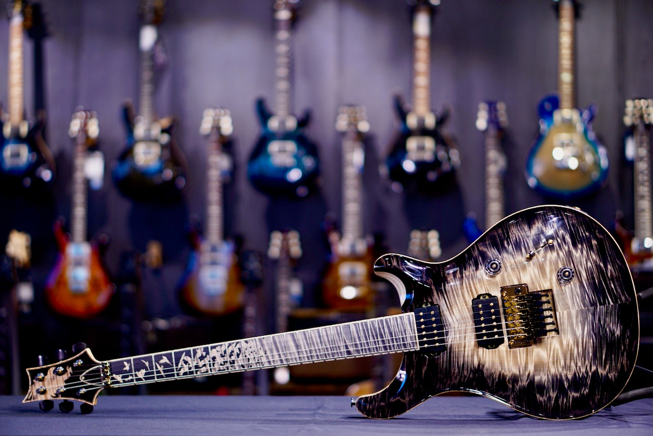 PRS Private stock Custom 24 Floyd Charcoal Glow PS11937 414765