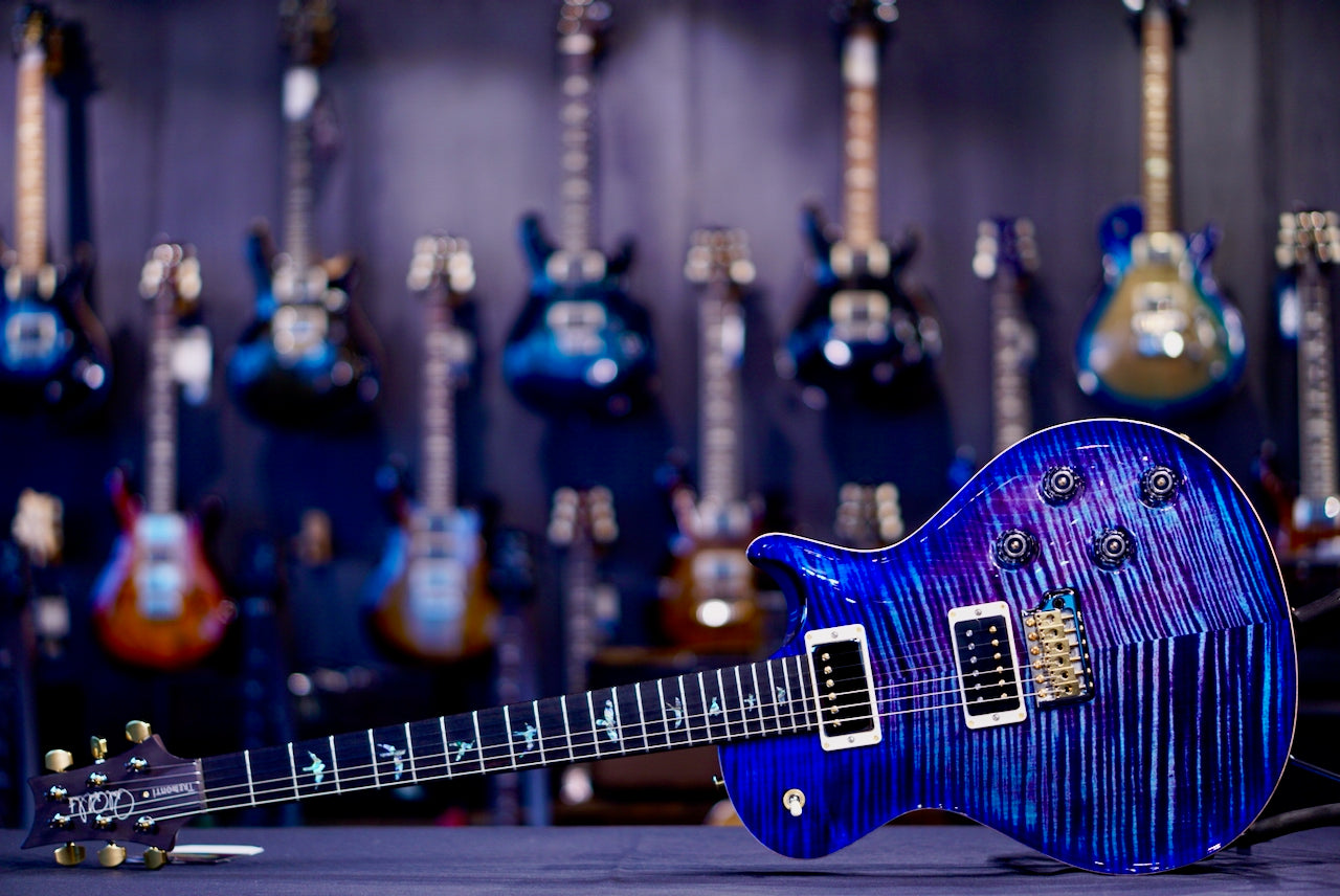 PRS Tremonti Wood Library rosewood neck Violet Blue Burst 0413771