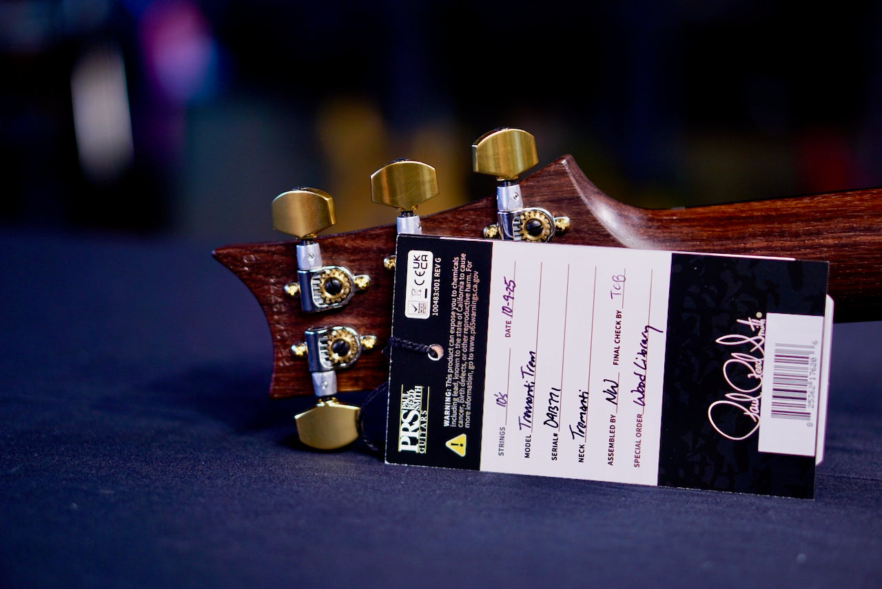 PRS Tremonti Wood Library rosewood neck Violet Blue Burst 0413771