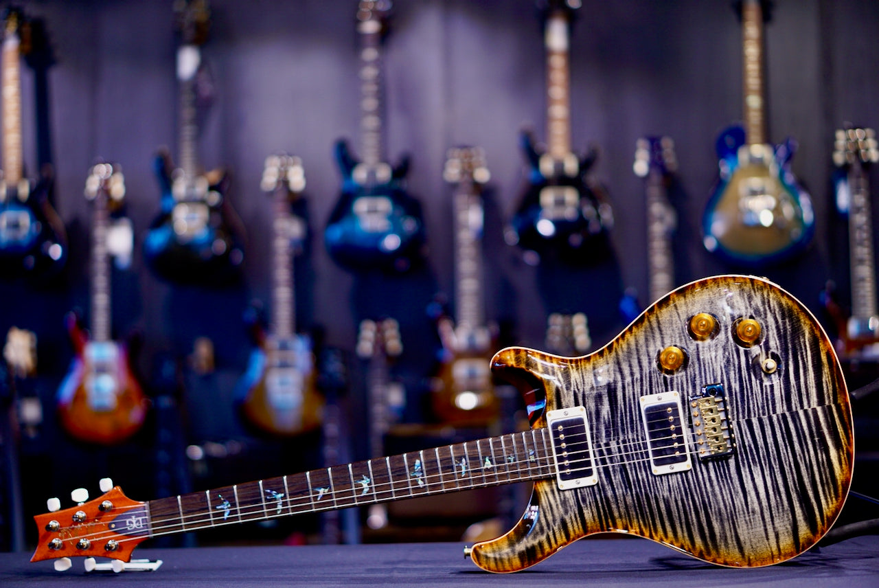 PRS DGT Burnt Maple Leaf Wood Library 0414095