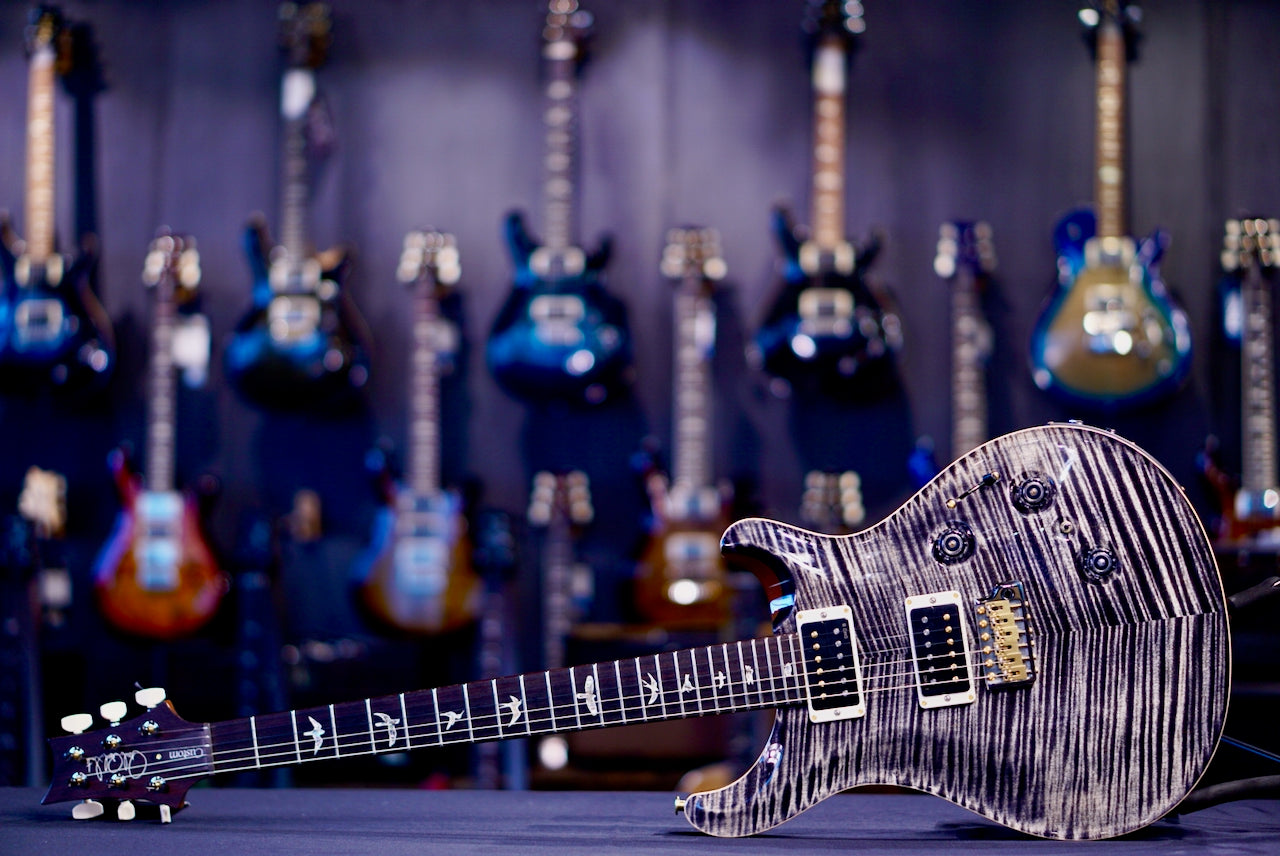 PRS Custom 24 Piezo Charcoal 10-Top 0417671