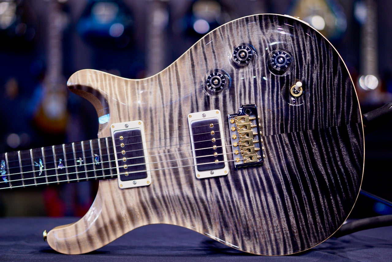 PRS DGT Wood Library Gray Black Fade Rosewood Neck 0413093