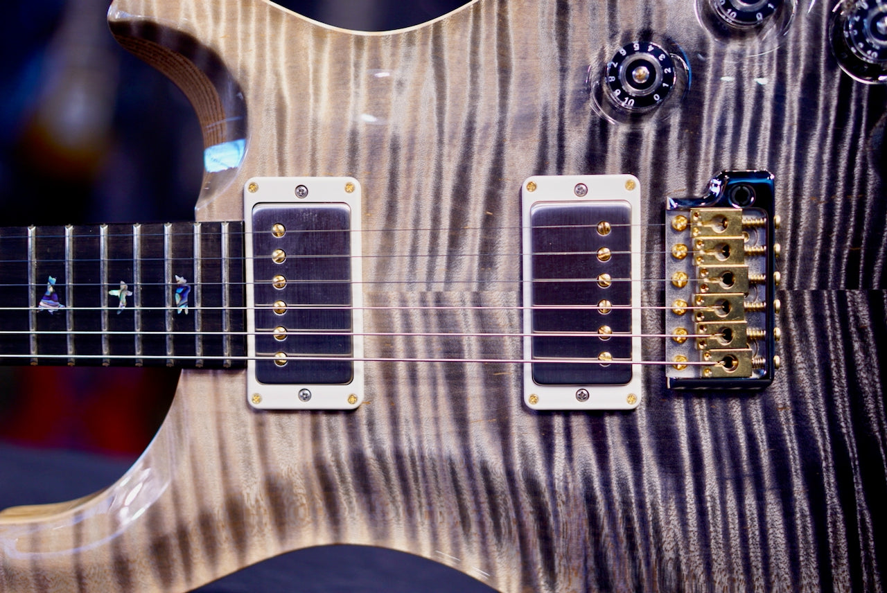 PRS DGT Wood Library Gray Black Fade Rosewood Neck 0413093