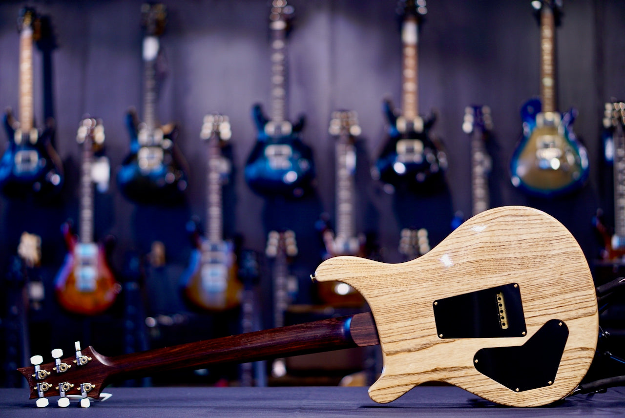 PRS DGT Wood Library Gray Black Fade Rosewood Neck 0413093