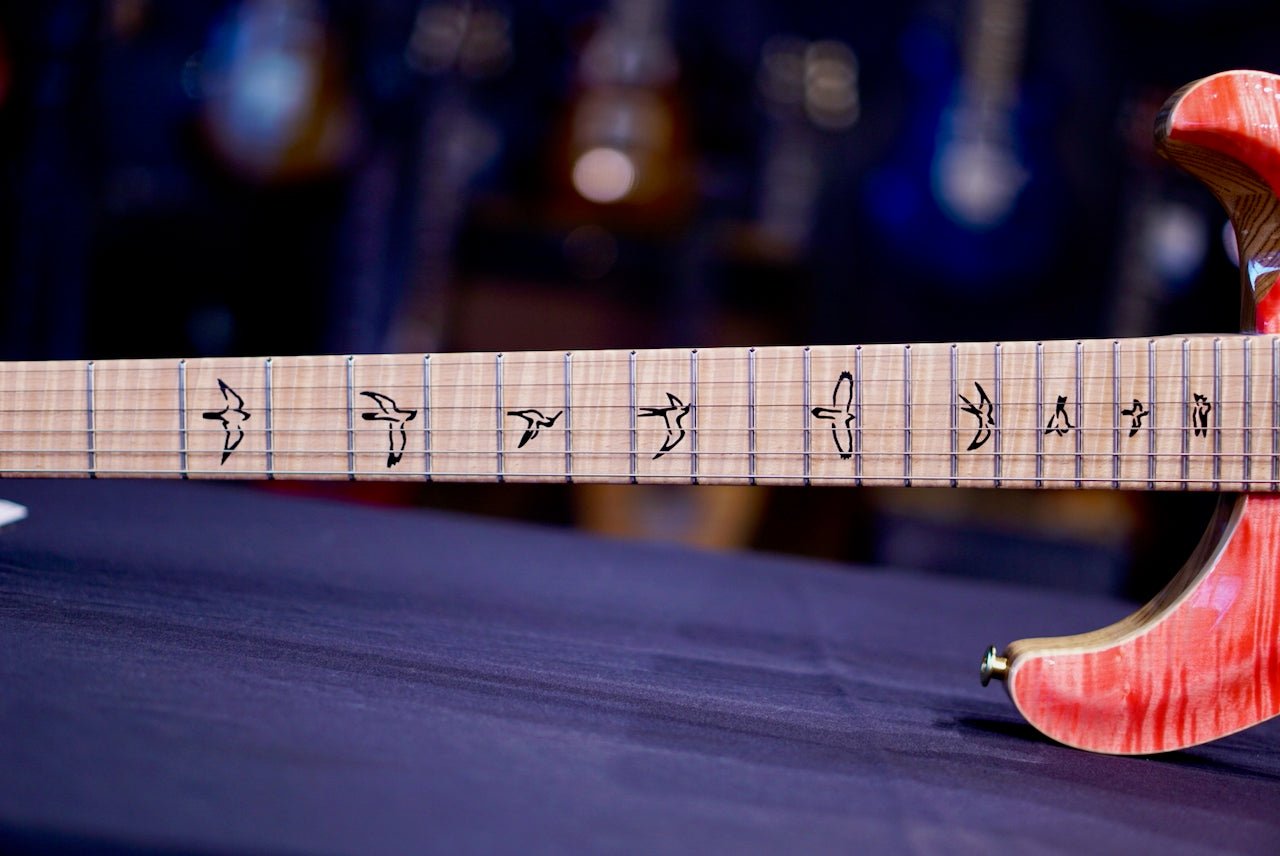 PRS Custom 24 Piezo Wood Library Artist Neck Bonnie Pink 0414183