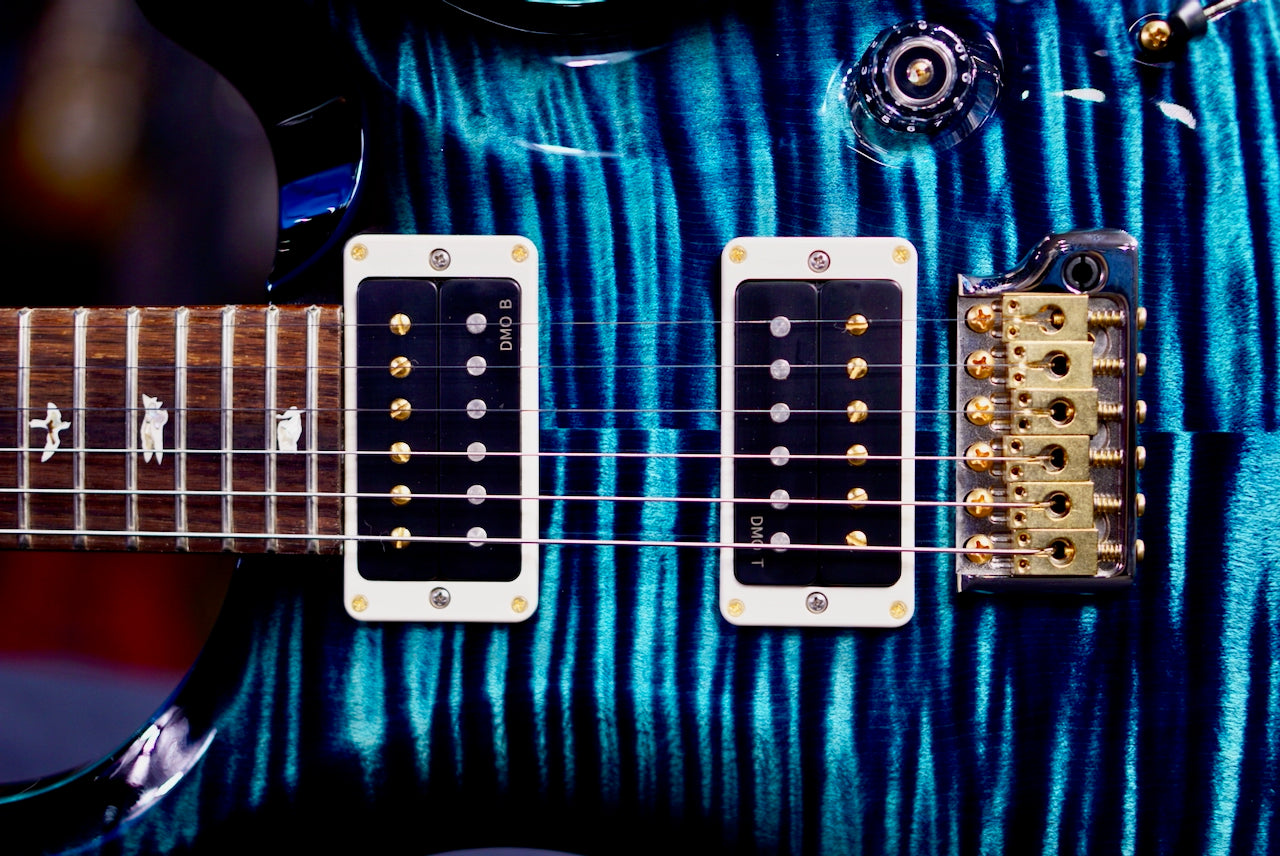 PRS Custom 24 Cobalt Smokeburst 10 Top 0413075