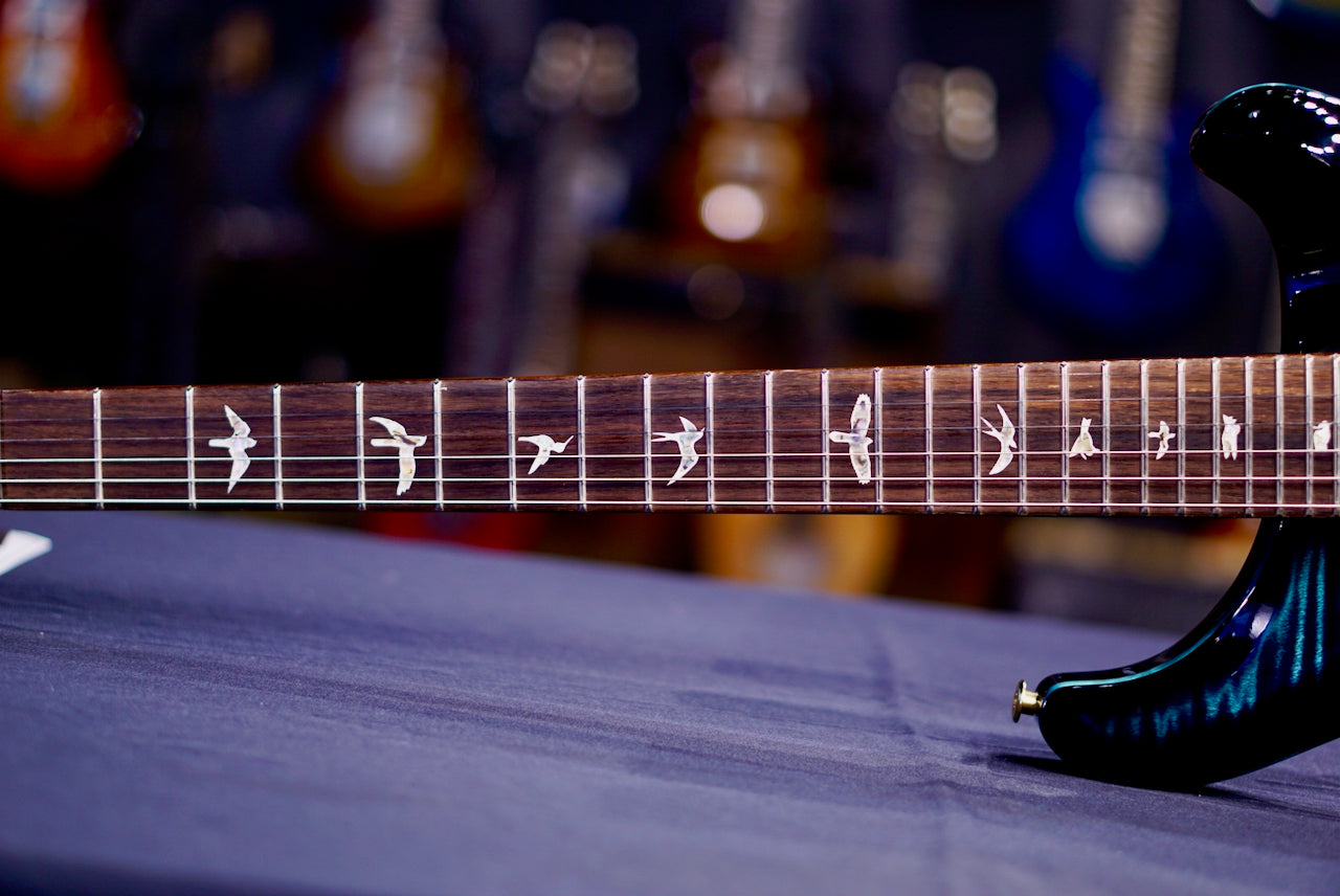 PRS Custom 24 Cobalt Smokeburst 10 Top 0413075