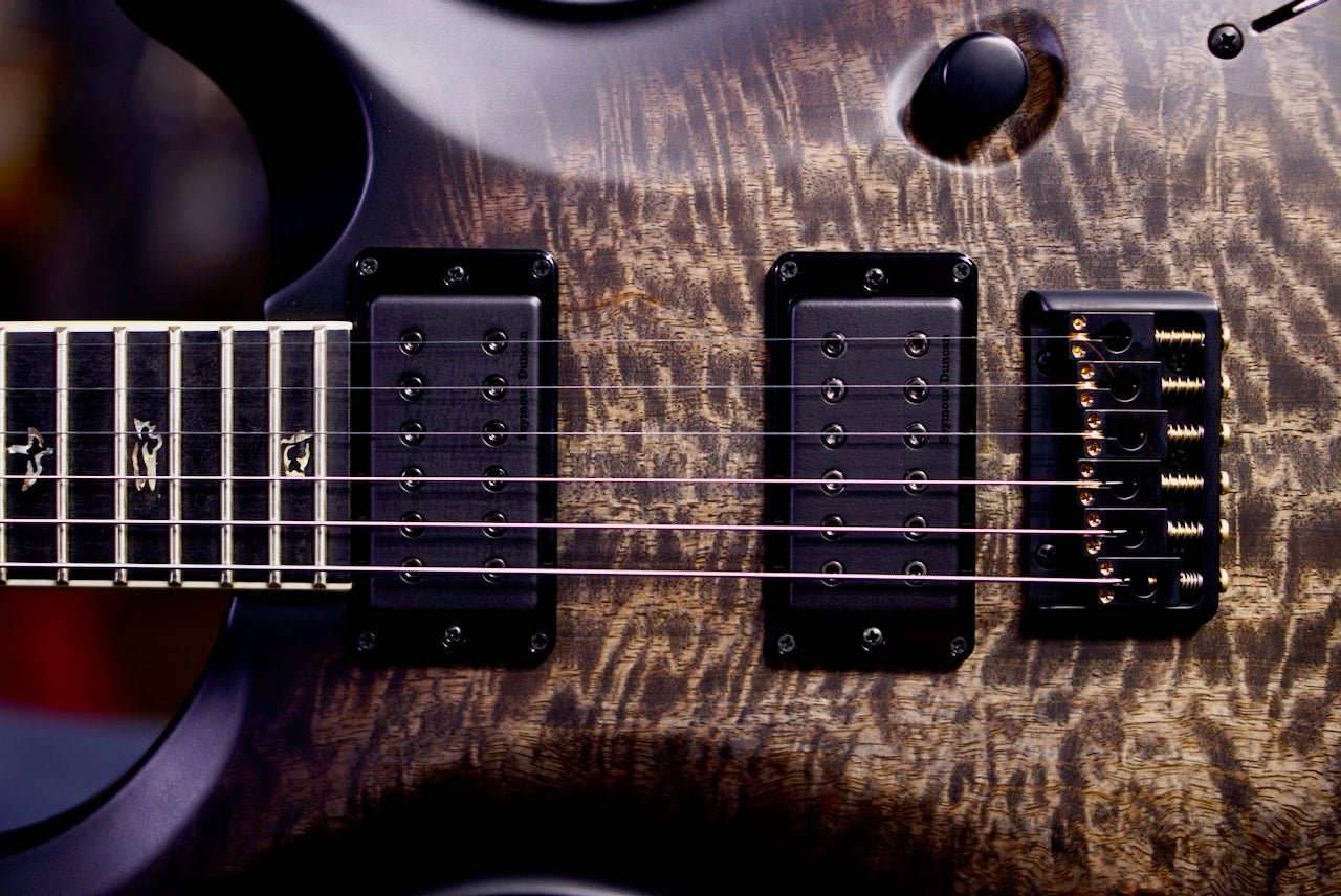 PRS Mark Holcomb Charcoal Wraparound Burst 0409449