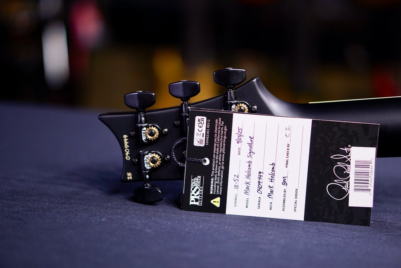 PRS Mark Holcomb Charcoal Wraparound Burst 0409449