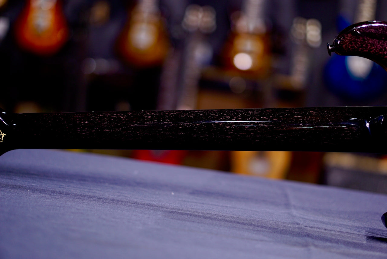 PRS Privatestock Custom 24 Piezo Raspberry Glow Smokeburst