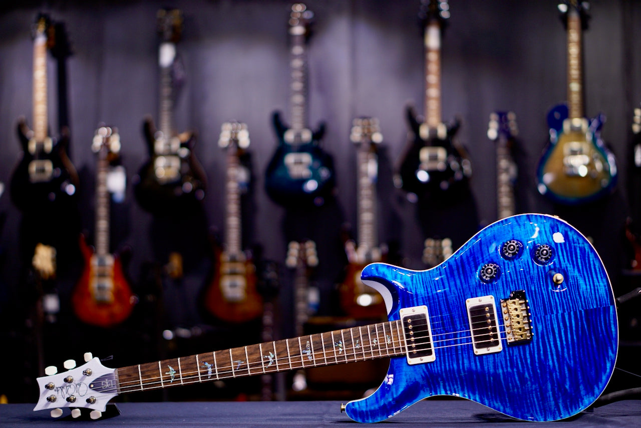 PRS DGT Custom Color w White Back Wood Library 0414092