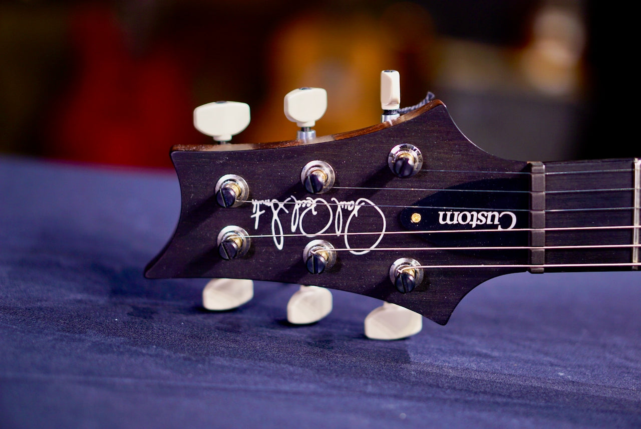 PRS Custom 24 Piezo Wood Library Rosewood Neck Gray Black Fade 0412657