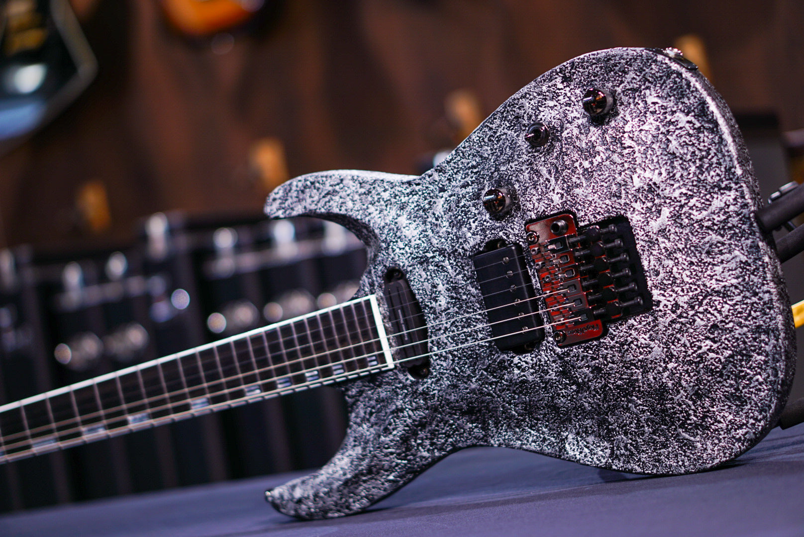 ESP Original Horizon-1 Cast Metal Silver E1380242