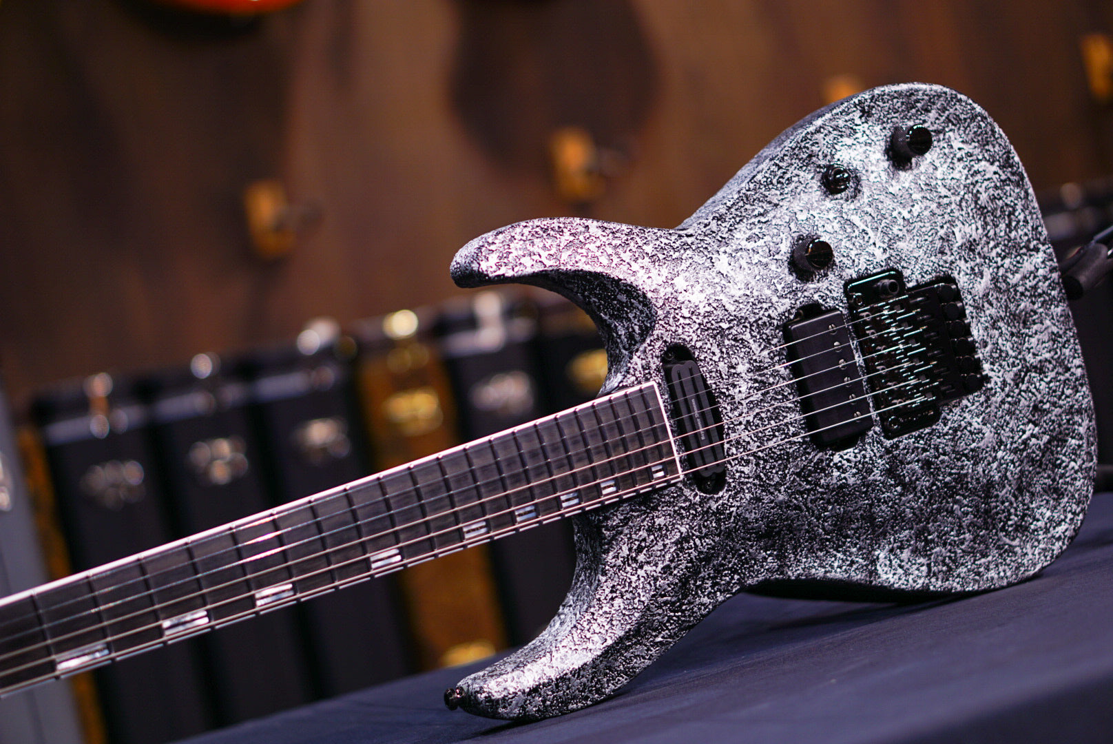 ESP Original Horizon-1 Cast Metal Silver E1380242