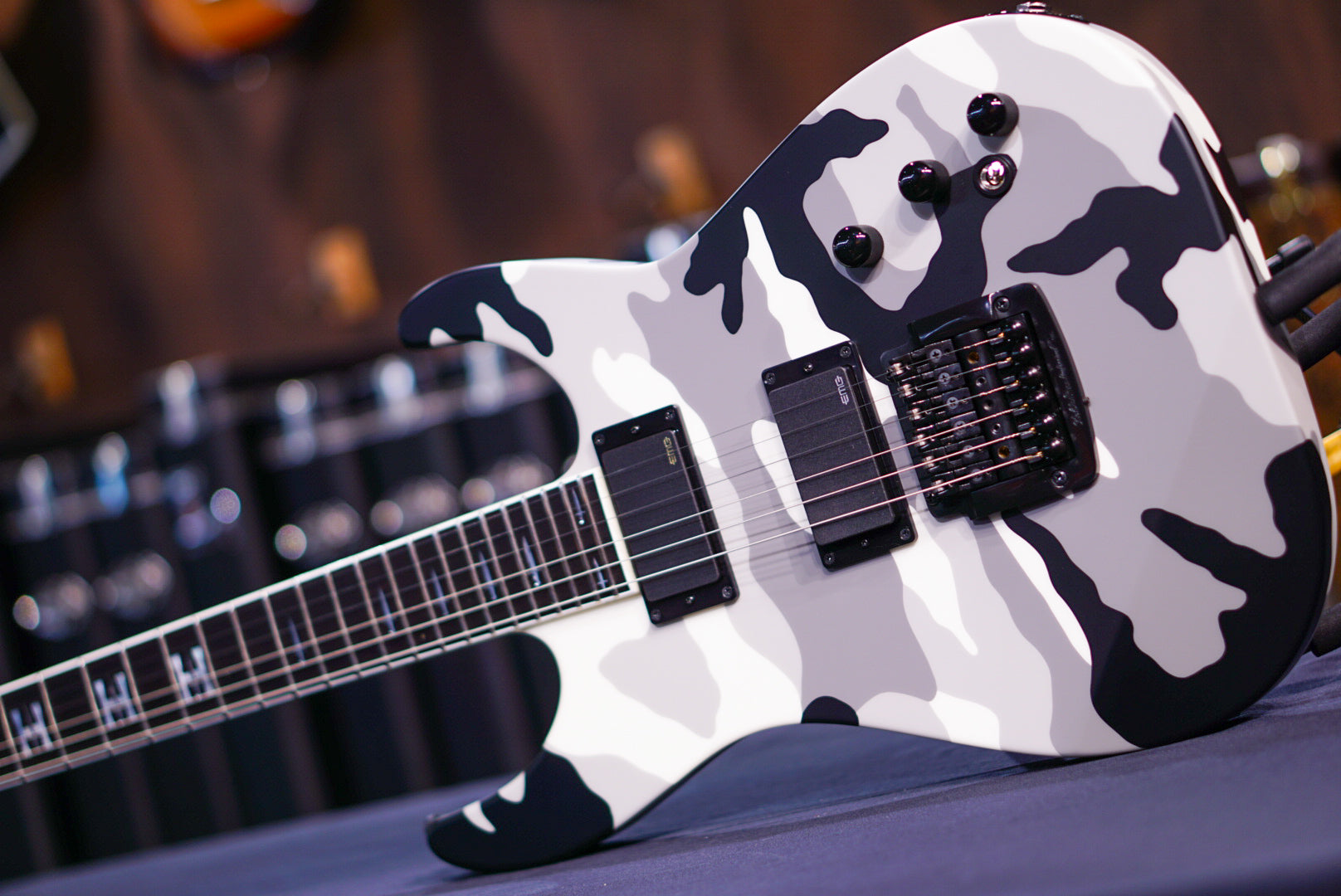 ESP Jeff Hanneman Signature - Urban Camo E4010242