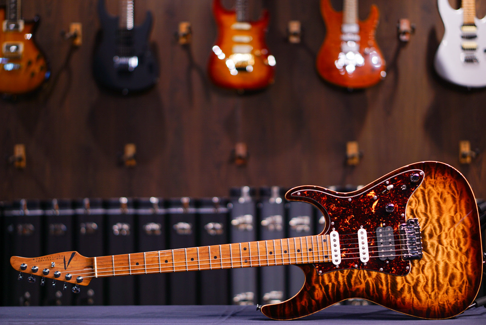 Tom Anderson Guardian Angel Natural Mocha Burst 05-08-23A