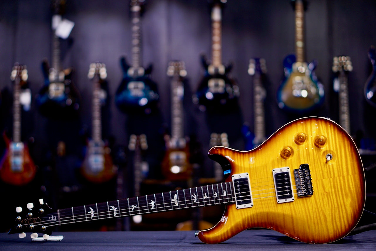 PRS DGT Birds McCarty Tobacco Sunburst 0409583