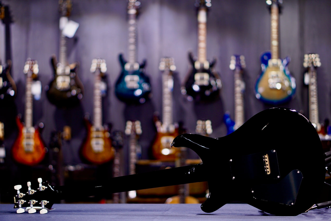 PRS Custom 24-08 Black Gold Wraparound Burst 0412089