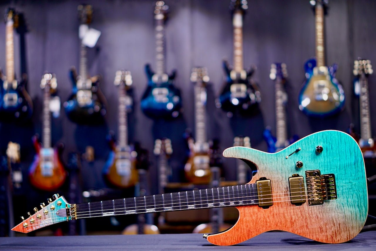ESP M-II CTM FM Red Blue Gradation E1090252
