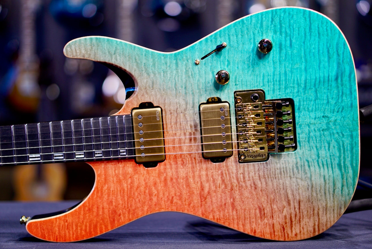 ESP M-II CTM FM Red Blue Gradation E1090252