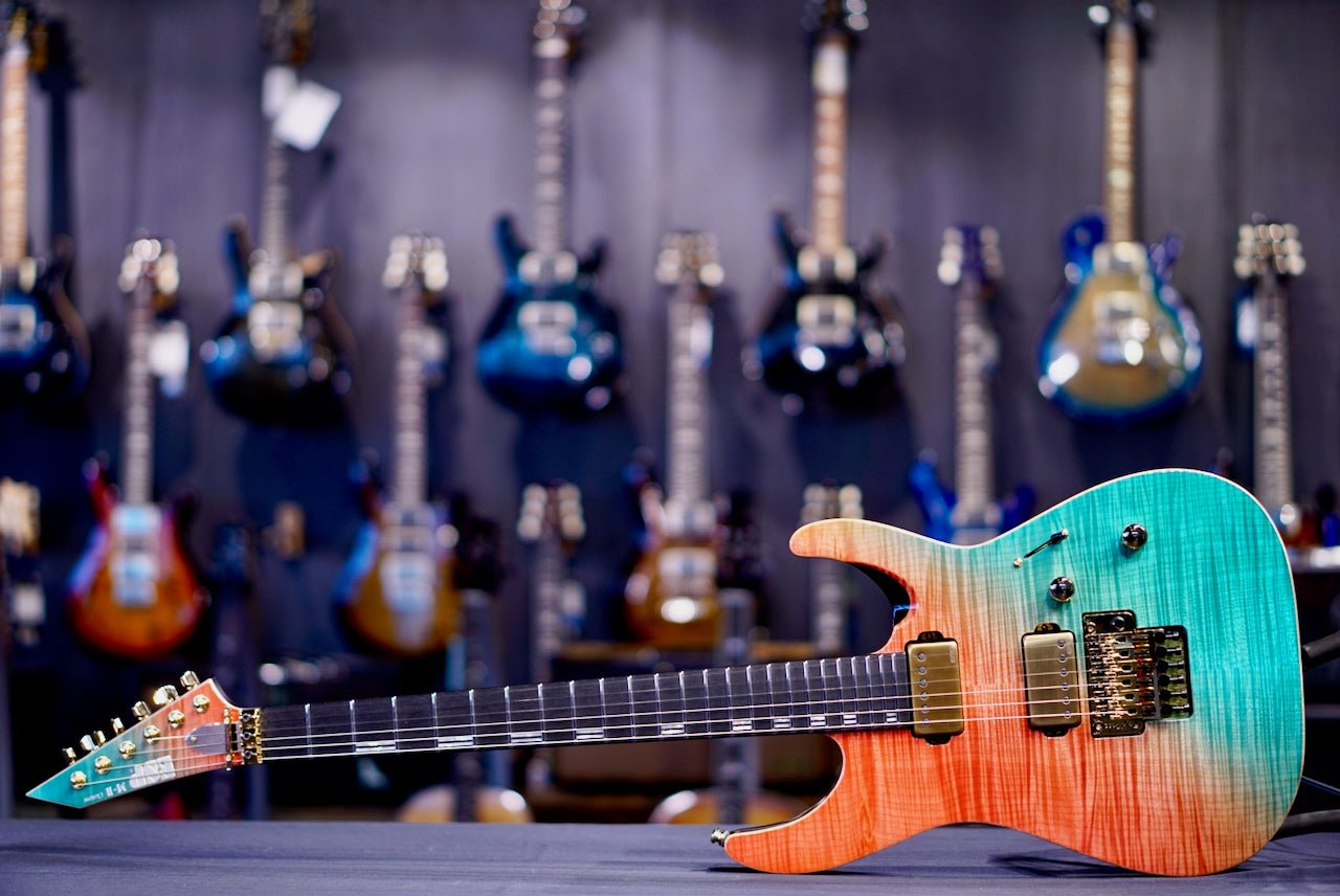 ESP M-II CTM FM Blue Pink E6480252