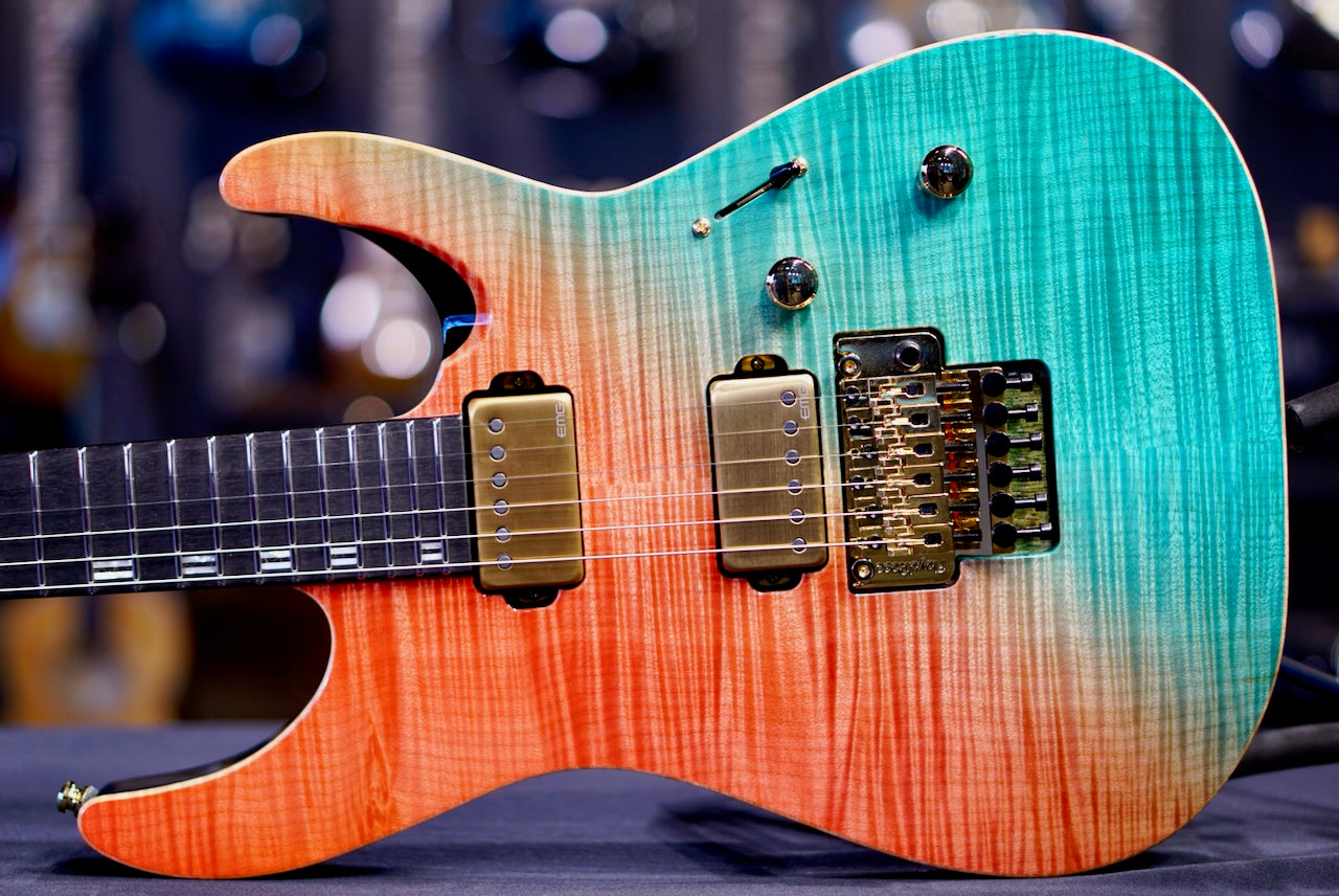 ESP M-II CTM FM Blue Pink E6480252