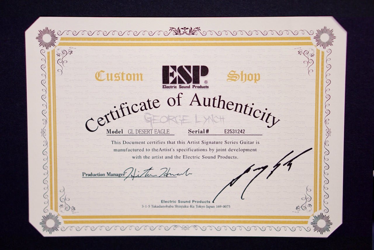 ESP George Lynch Desert Eagle