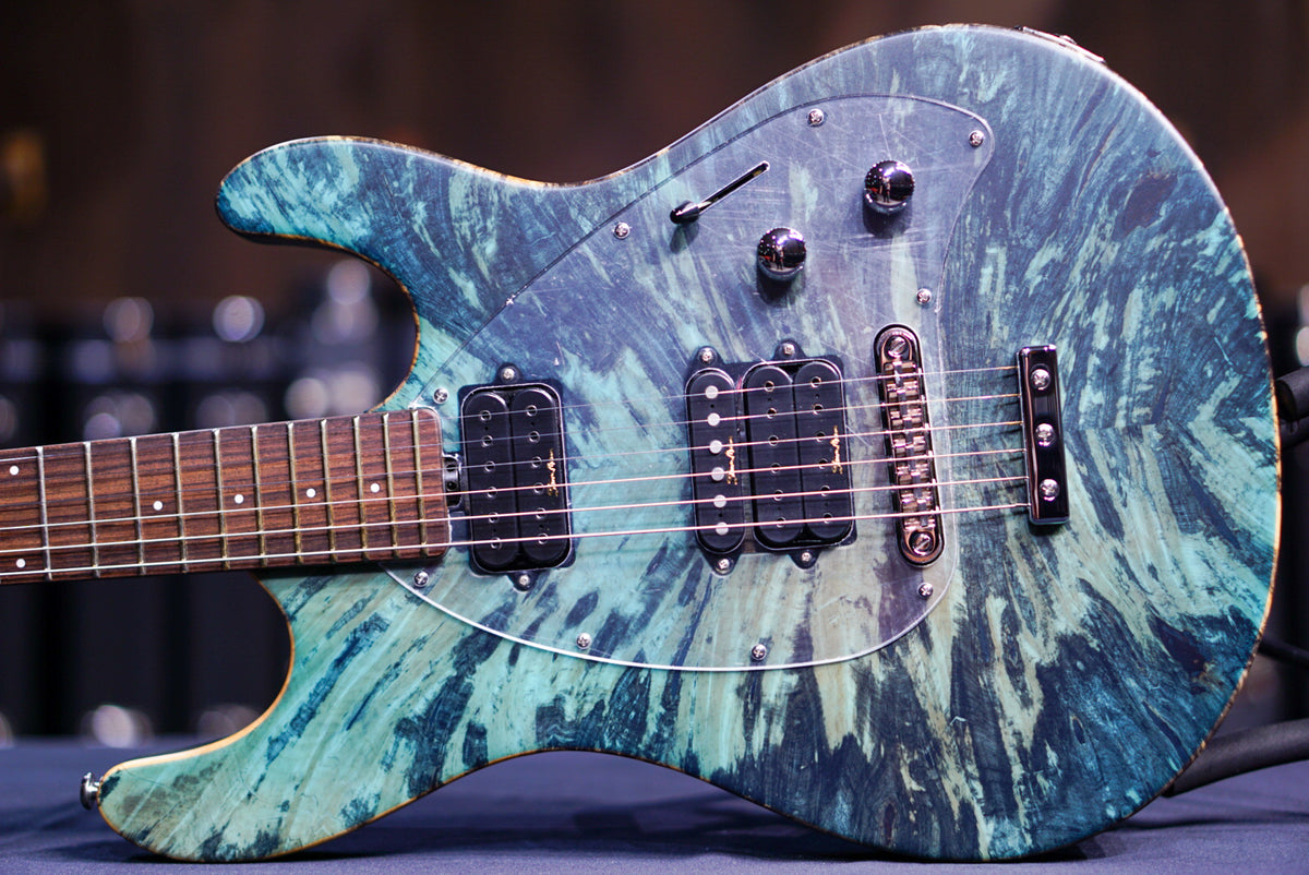 Ernie Ball Music Man BFR Steve Morse Y2D Jade Burl D00146