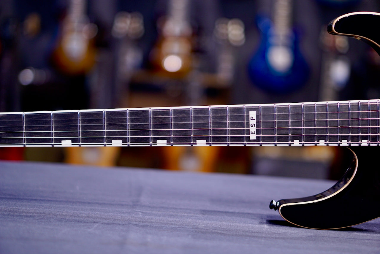 ESP E-II M-I THRU NT QM See thru black burst ES0350253
