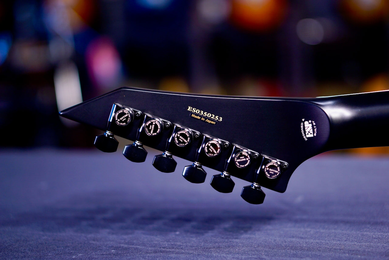 ESP E-II M-I THRU NT QM See thru black burst ES0350253