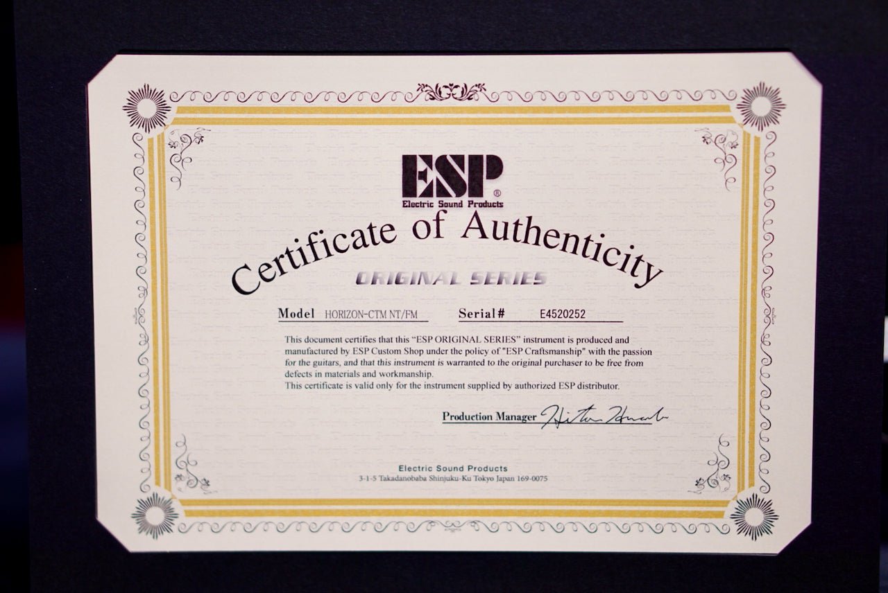 ESP Horizon CTM NT FM Purple Red Gradation E4520252