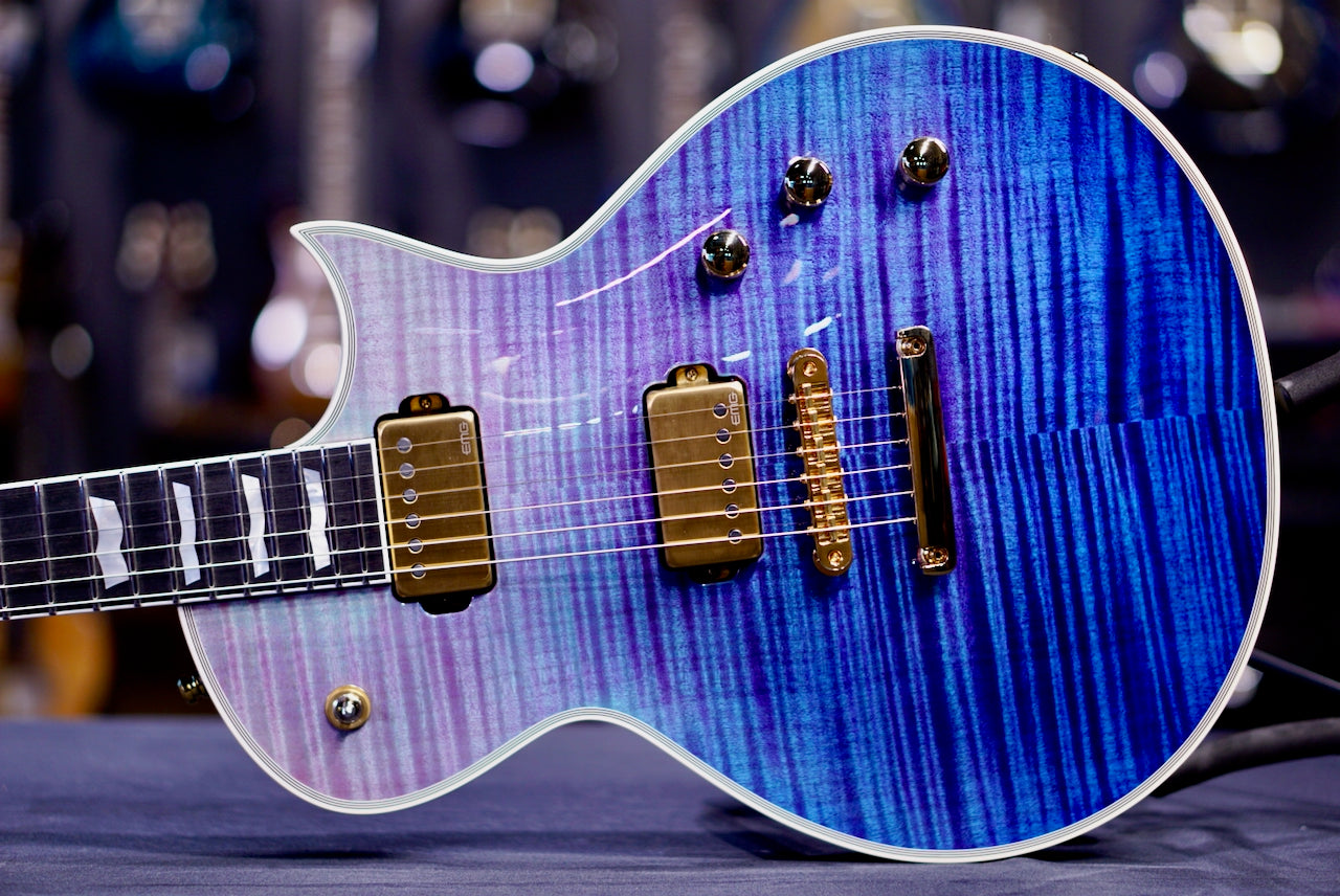 ESP ECLIPSE-CTM FM  See Thru Blue Indigo Purple Gradation E1520252