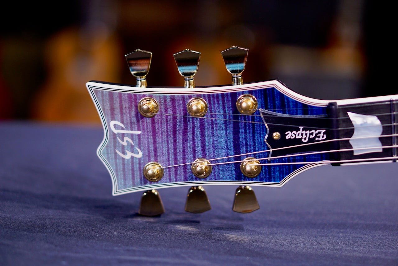 ESP ECLIPSE-CTM FM  See Thru Blue Indigo Purple Gradation E1520252