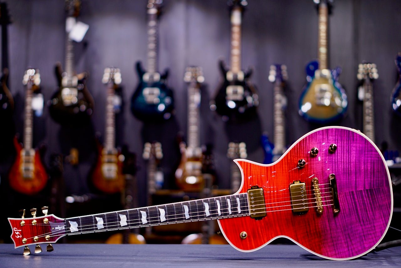 ESP ECLIPSE-CTM FM Purple Red Gradation E3620252