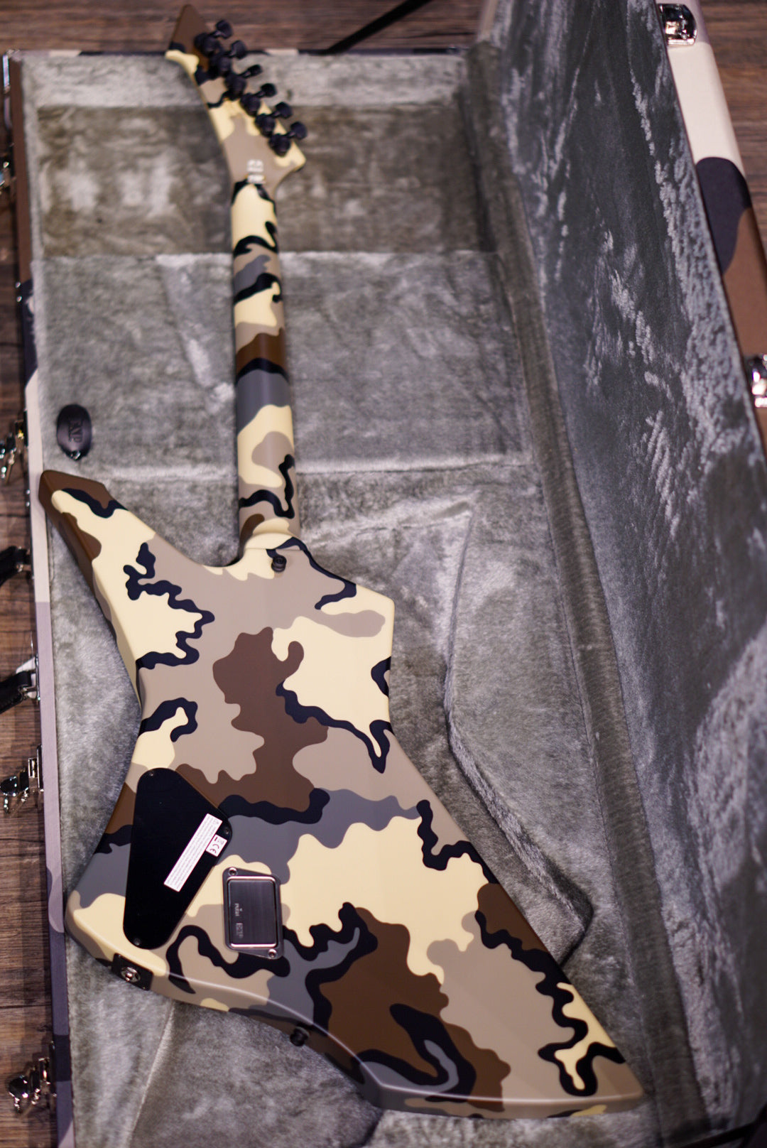 ESP SNAKEBYTE CAMO James hetfield signature E0460242