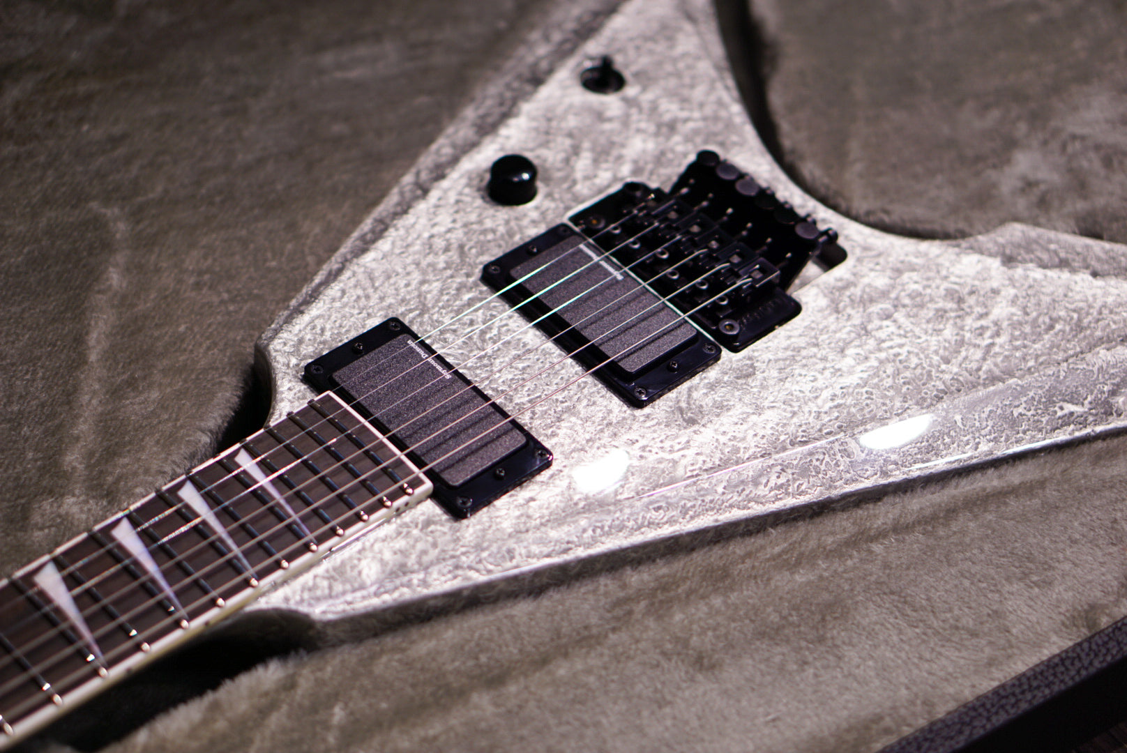 ESP Arrow FR Liquid Metal Silver E6020242